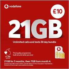 Vodaphone sim card for sale  PERTH