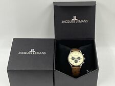 Jacques lemans chronograph gebraucht kaufen  Stahnsdorf