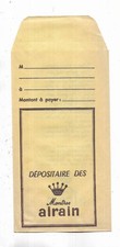 Sachet papier publicité d'occasion  Jussey