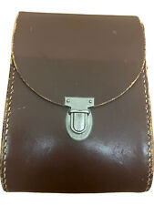 Vintage brown leather for sale  UK