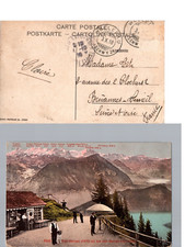 Cartolina f.p rigi usato  Castione Andevenno