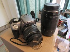 Câmera Digital Canon EOS Rebel XT 8MP com 2 Lentes, EF-S 18-55mm & AF 75-300mm, usado comprar usado  Enviando para Brazil