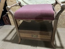 Vintage piano stool for sale  WREXHAM