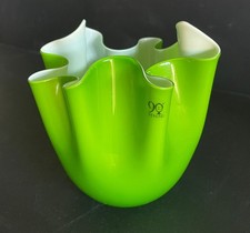Venini vaso fazzoletto usato  Italia