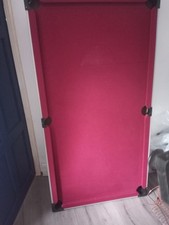 Maroon baize pool for sale  NEWCASTLE UPON TYNE