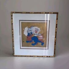 Japanese lions woodblock for sale  SKIPTON