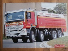 Poster pompier ccfs d'occasion  Calonne-Ricouart