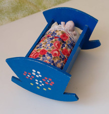 Vintage rocking crib for sale  MARKET HARBOROUGH