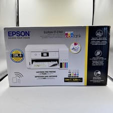 Impressora Jato de Tinta Colorida All-in-One Epson EcoTank ET-2760 Supertank - Branco Testado comprar usado  Enviando para Brazil