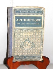 Livre ancien arithmétique d'occasion  Saint-Lô