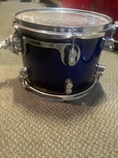 PDP By DW Concept Maple Shell 12” X 8.5” Tom Gloss azul preto oficina de bateria comprar usado  Enviando para Brazil