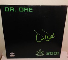 Dr Dre 2001 NWA álbum de vinil assinado LP PSA RARO comprar usado Dr Dre 2001 NWA álbum de vinil assinado LP PSA RARO comprar usado  Enviando para Brazil