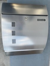 Edelstahl briefkasten matt gebraucht kaufen  Rosenheim