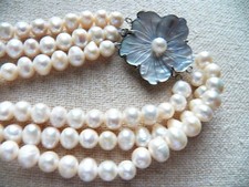 Baroque pearl necklace for sale  Portage