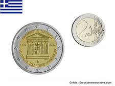 Commémorative grèce 2022 d'occasion  France
