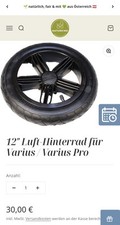 Luft hinterrad naturkind gebraucht kaufen  Berlin