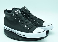 Converse Chuck Taylor All Star Masculino Tamanho 12 Mid Street Lona Preta 145422C Novo comprar usado  Enviando para Brazil