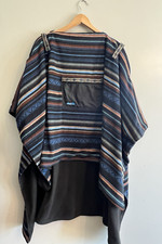 KAVU Hibernador Manta Poncho Polar Hombres Mujeres Campamento Parque Festival Estampado Loco segunda mano  Embacar hacia Mexico