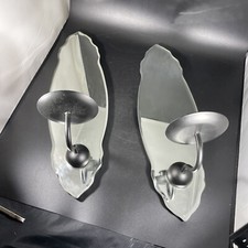 Conjunto de suporte de vela vintage para arandela espelhada  comprar usado  Enviando para Brazil