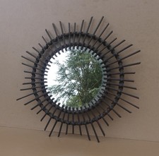 Miroir soleil rotin d'occasion  Polliat