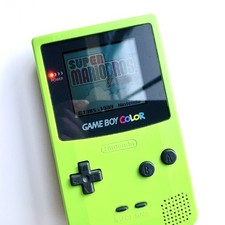 🥝 COR RARA KIWI VERDE GAMEBOY ⭐️100% GENUÍNO⭐️ OFICIAL NINTENDO GAME BOY ❤️ comprar usado  Enviando para Brazil