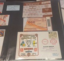 Arsenal benfica european for sale  WATFORD