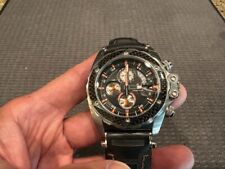 Relógio masculino de aço inoxidável preto Festina cronógrafo bicicleta estrada guerreiro F16272, usado comprar usado  Enviando para Brazil