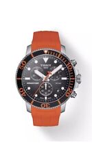 Usado, Reloj Hombre Tissot Seastar 1000 Cronógrafo Naranja Goma T120.417.17.051.01 segunda mano  Embacar hacia Argentina