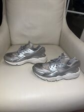 Nike huarache silver for sale  MANSFIELD