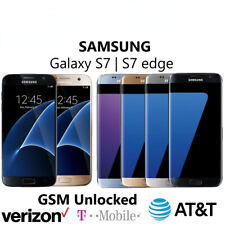 Samsung Galaxy S7 & S7 Edge 32GB GSM Desbloqueado AT&T T-Mobile Verizon Cricket A++ comprar usado  Enviando para Brazil