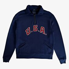 Polo feminino Ralph Lauren 2016 equipe olímpica dos EUA quarto de zíper lã, moletom comprar usado  Enviando para Brazil