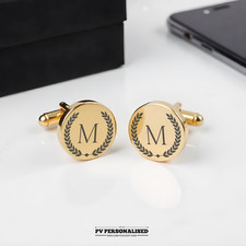 Personalised cufflinks custom for sale  SITTINGBOURNE