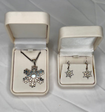 Sterling silver snowflake for sale  Brooklyn