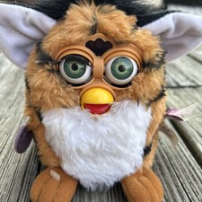 Usado, Março 1999 rel Tiger Furby modelo 70-800 TIGER STRIPE etiquetas anexadas leitura comprar usado  Enviando para Brazil