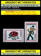 Rumänien 2003 grußmarken gebraucht kaufen  Schwabach