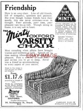 1926 advert minty for sale  SIDCUP