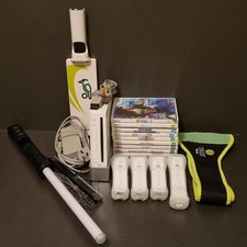 Lote de 4 x controles para Nintendo Wii 9 x jogos e acessórios RVL-001 PAL GC comprar usado  Enviando para Brazil