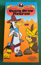 Quick Draw McGraw Exclusive Collector's Edition Hanna Barbera VHS + FREE DVD comprar usado  Enviando para Brazil