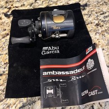Usado, Bom molinete de pesca Abu Garcia Ambassadeur 3600 preto Max feito na Suécia comprar usado  Enviando para Brazil
