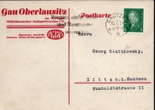 Bedarfspostkarte zittau fußba gebraucht kaufen  Sohland a. d. Spree