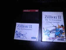 Master system zillion for sale  GLASGOW
