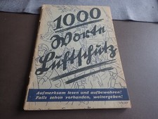 1000 worte luftschutz gebraucht kaufen  Siegen