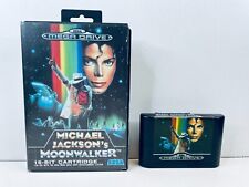 Michael Jackson's Moonwalker Sega Mega Drive genuíno - postagem rápida comprar usado  Enviando para Brazil