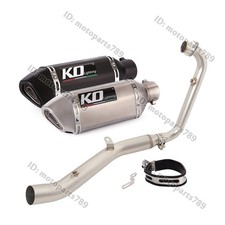 Silenciador deslizante 51mm ponta de escape para LIFAN KP mini150 2015-2023 tubo de ligação frontal comprar usado  Enviando para Brazil