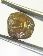 Usado, 0.72tcw Marrón Amarillo Brillante Color Forma de Bola Africn Natural Rough Raw comprar usado  Enviando para Brazil