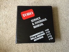 Toro service manuals for sale  Yankton