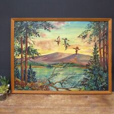 Flying ducks painting for sale  LONDON