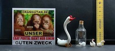 Porzellan schwäne klein gebraucht kaufen  Hallstadt