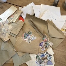 Grande Lote de Coleção Vintage Antiga Principalmente Selos Europeus Não Pesquisados comprar usado  Enviando para Brazil