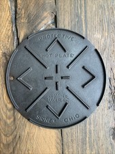 Usado, Placa quente protetora de ferro fundido Wagner, domador de chama, regulador de calor, 1309 E comprar usado  Enviando para Brazil